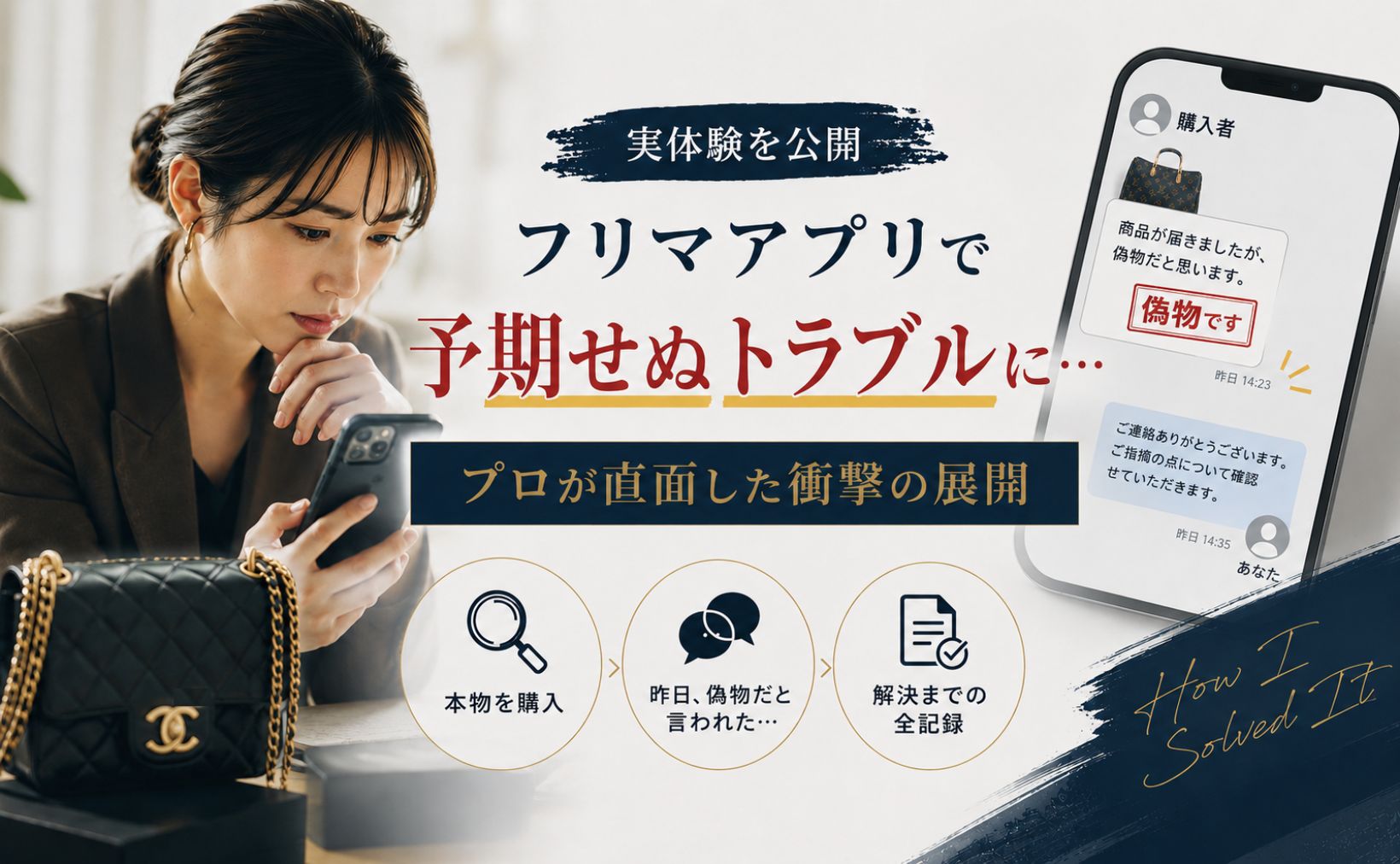 実話】現役ブランドバイヤーがメルカリでトラブル！？正規品購入の本物